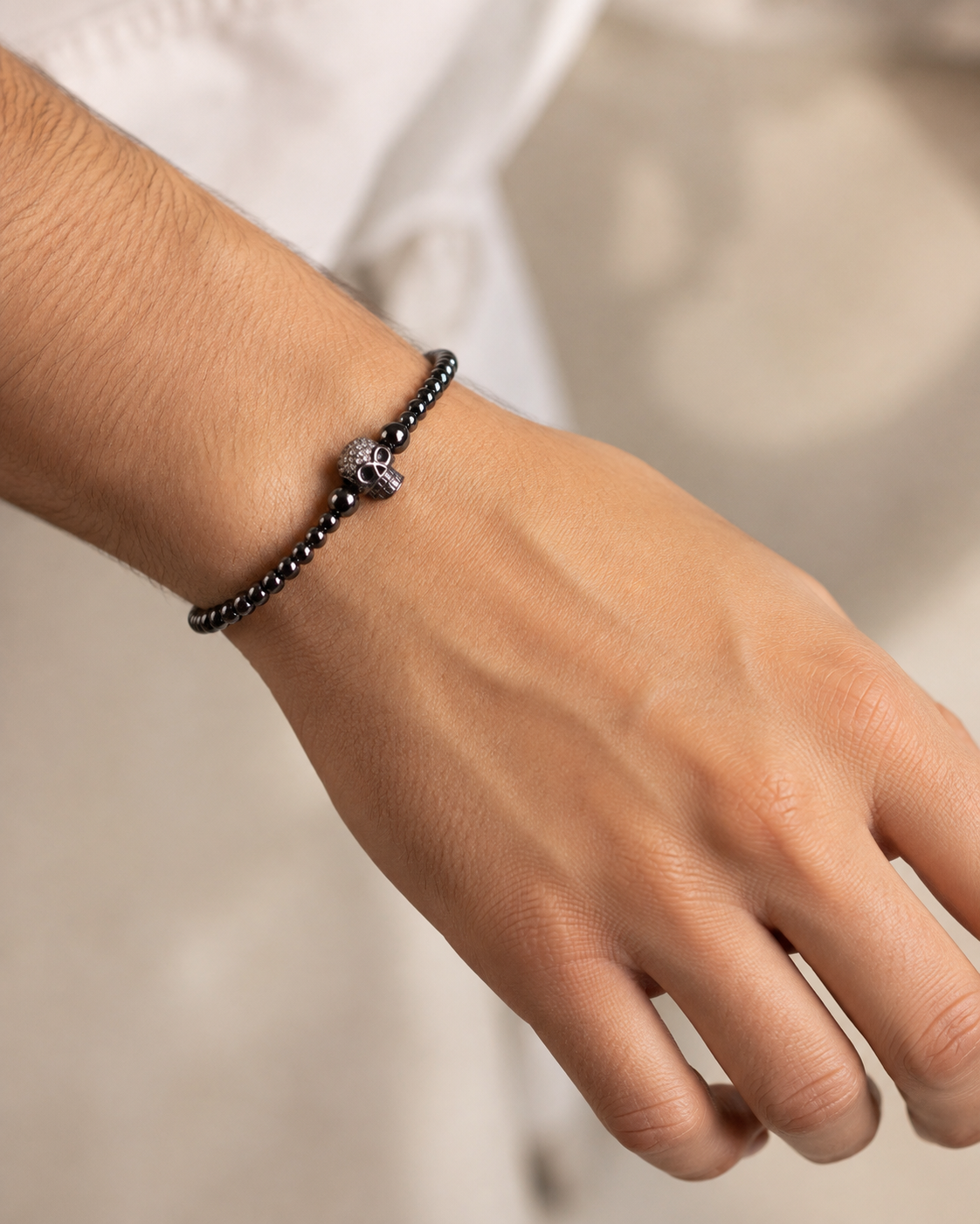 Memento No. 03 worn on wrist